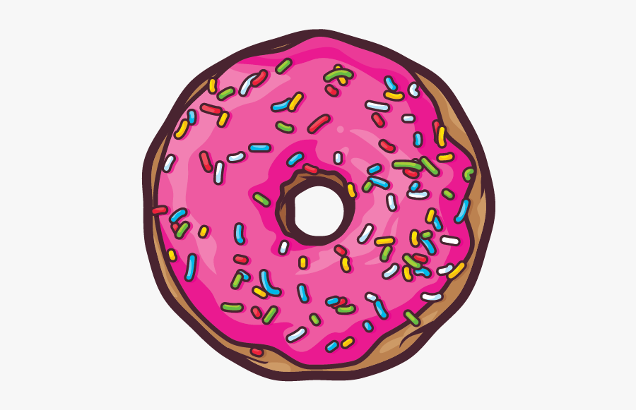 Letters Donut Transparent Free - Clipart Donuts Png, Transparent Clipart
