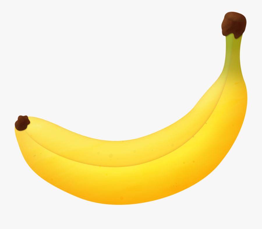 Fruit Clipart Banana - Banana Fruit Clipart, Transparent Clipart