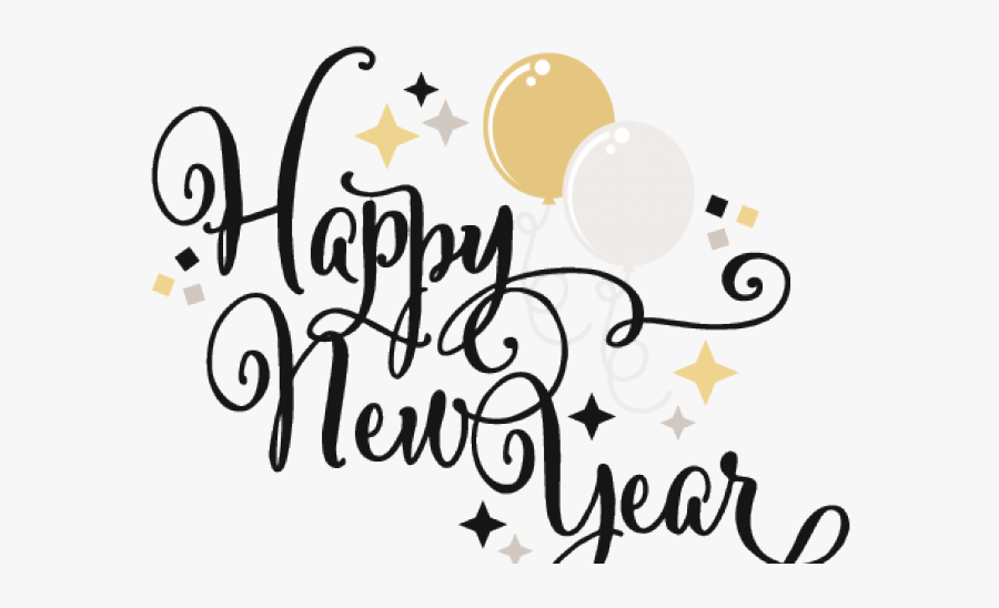 Happy New Year Png, Transparent Clipart
