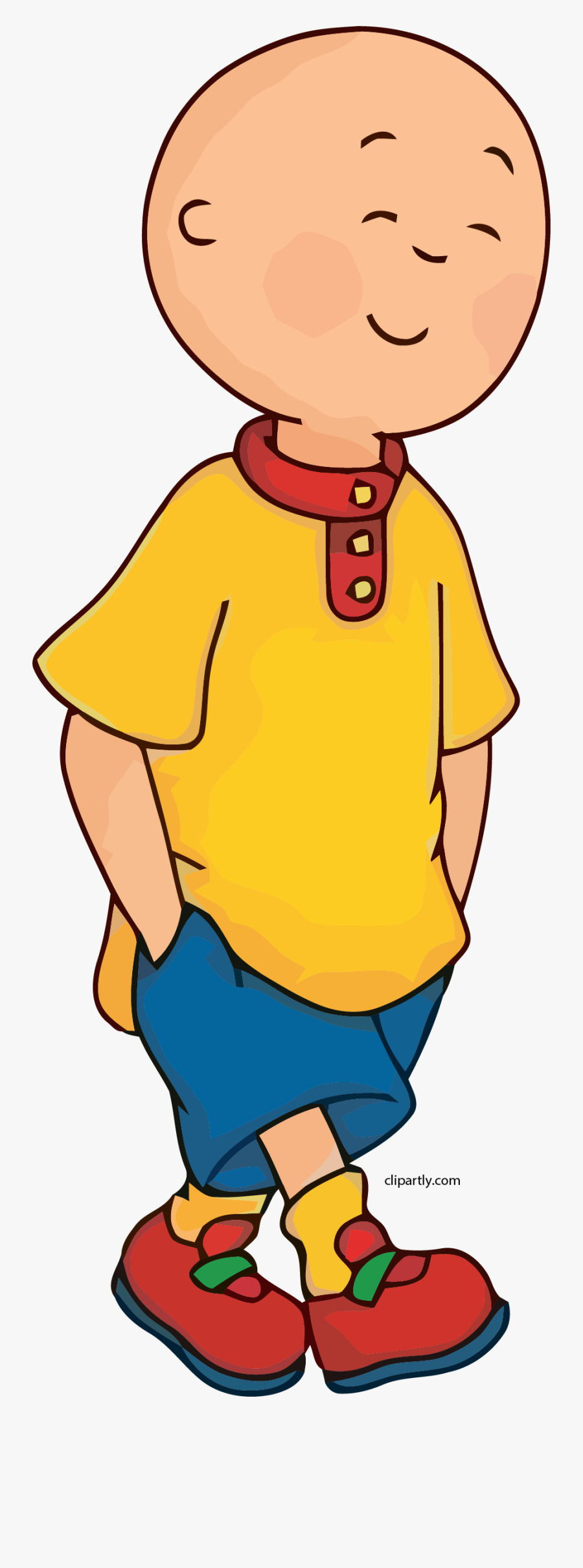 Caillou Happy Clipart Png - Caillou Png Transparent Background, Transparent Clipart