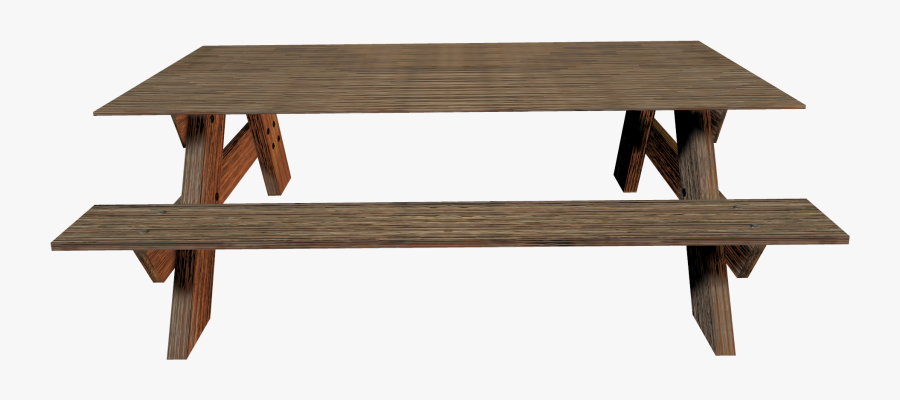 Church Picnic Transparent Background Free Clipart - Transparent Background Picnic Table Clipart, Transparent Clipart