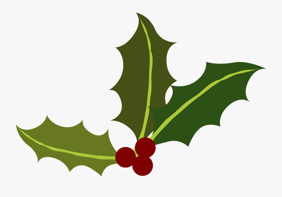 Green Berries Free Vector - Transparent Holiday Clip Art, Transparent Clipart