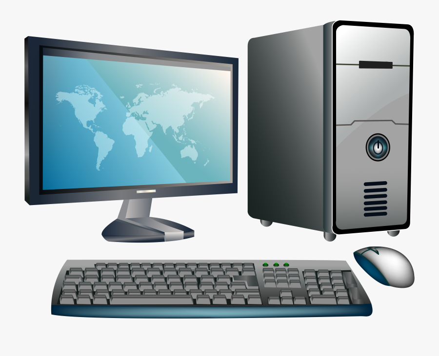 Desktop Computer Png Clipart - Computer Clipart, Transparent Clipart