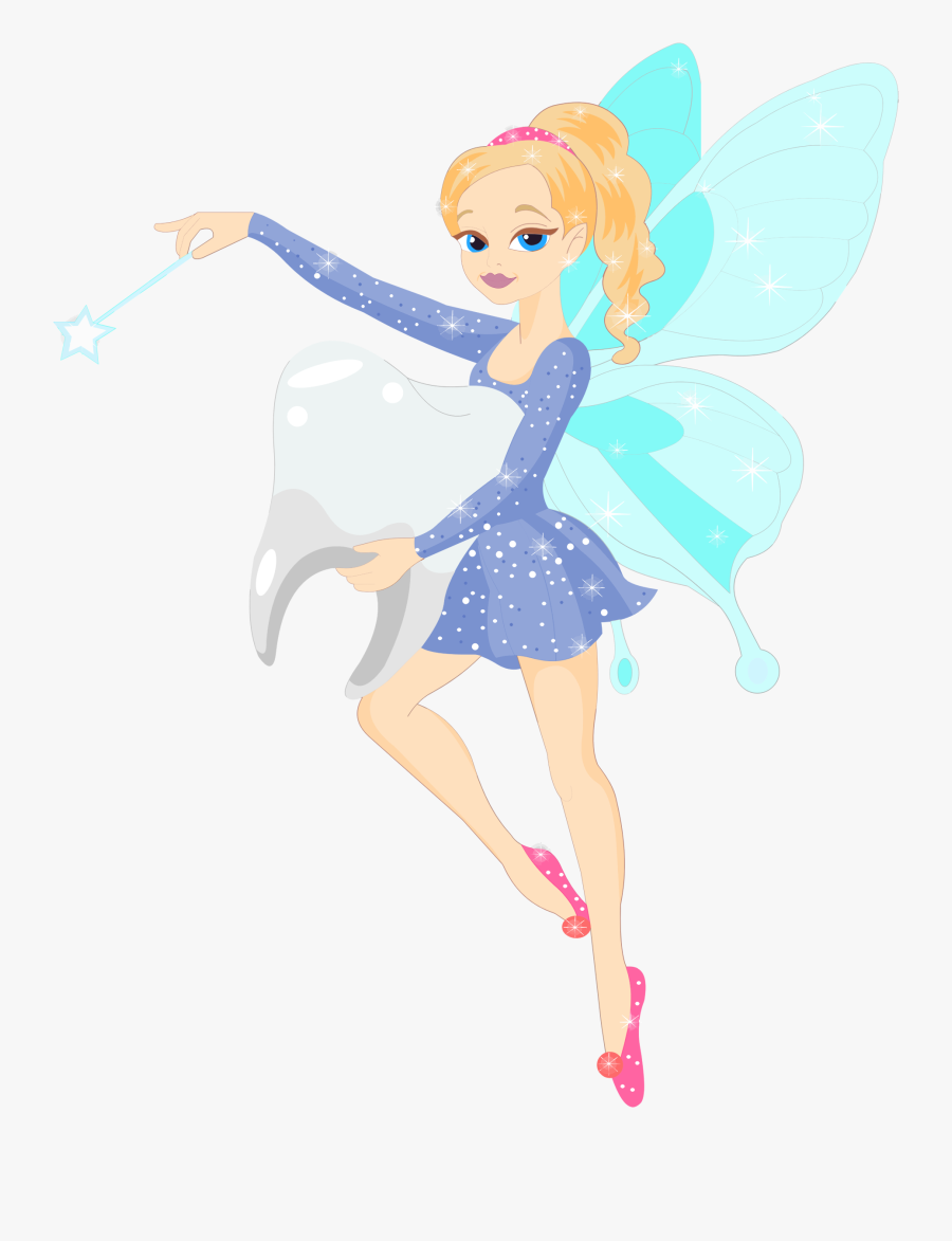 Clip Art Big Image Png - Tooth Fairy No Background, Transparent Clipart