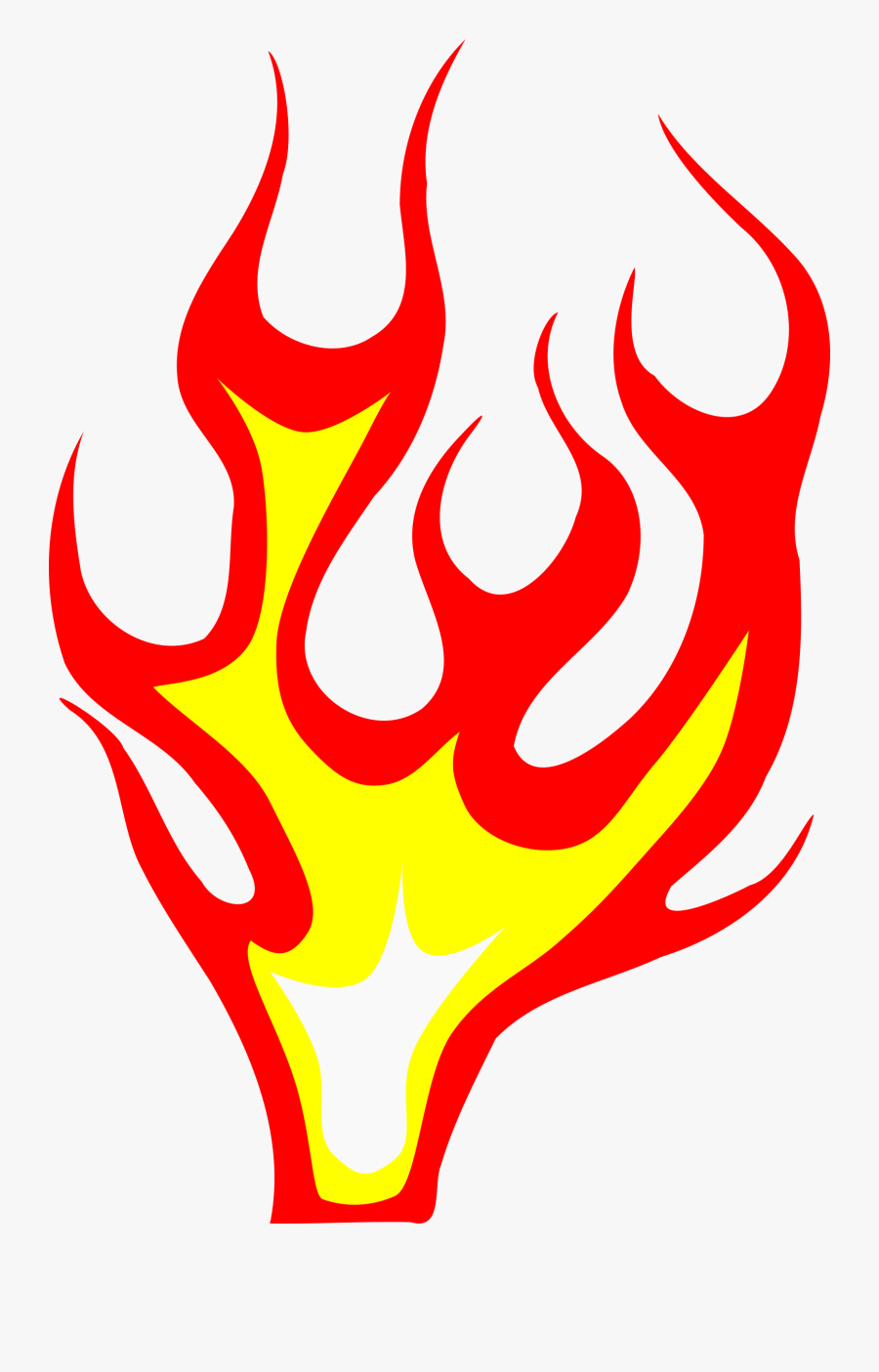 Flame Clipart, Transparent Clipart