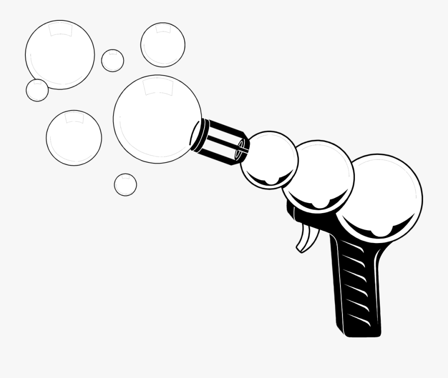 Gun Toy Free Stock Photo Illustration Of A Bubble Gun - Bubble Gun Clipart, Transparent Clipart