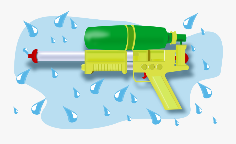 Splash Water Gun Icons Png - Water Gun Clipart, Transparent Clipart