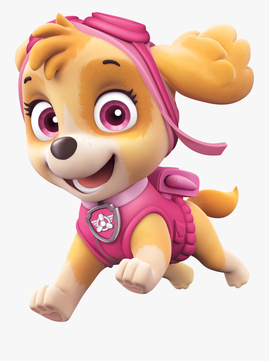 Skye Is Happy Paw Patrol Clipart Png Clipart Image - Skye Paw Patrol Png, Transparent Clipart
