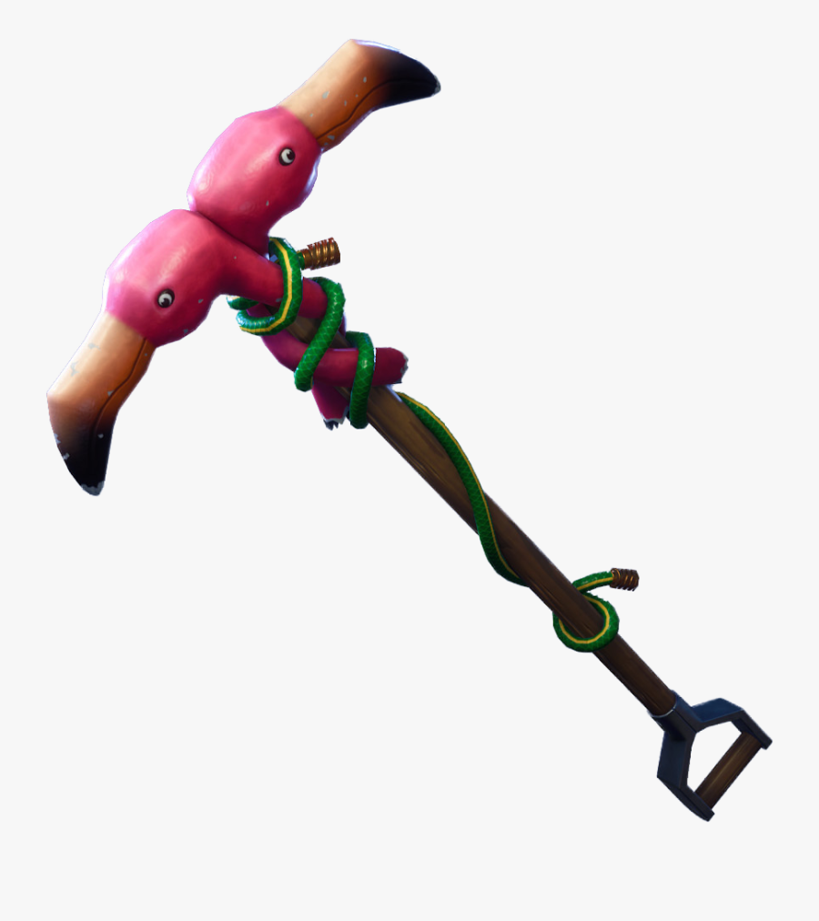 Fortnite Pink Flamingo Png Image - Pink Flamingo Pickaxe Fortnite, Transparent Clipart