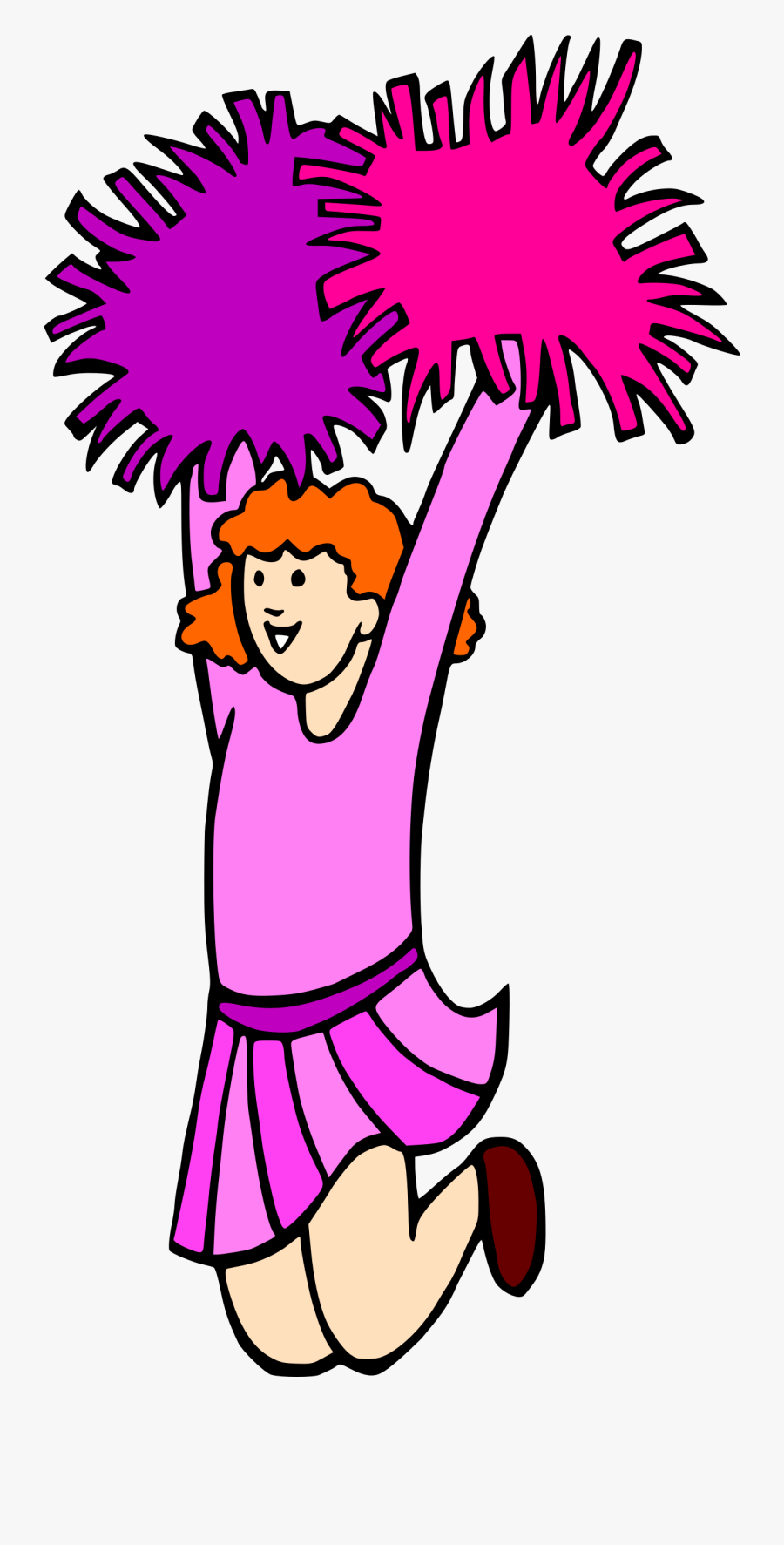 Grinch Clipart Cheer - Cheerleading, Transparent Clipart