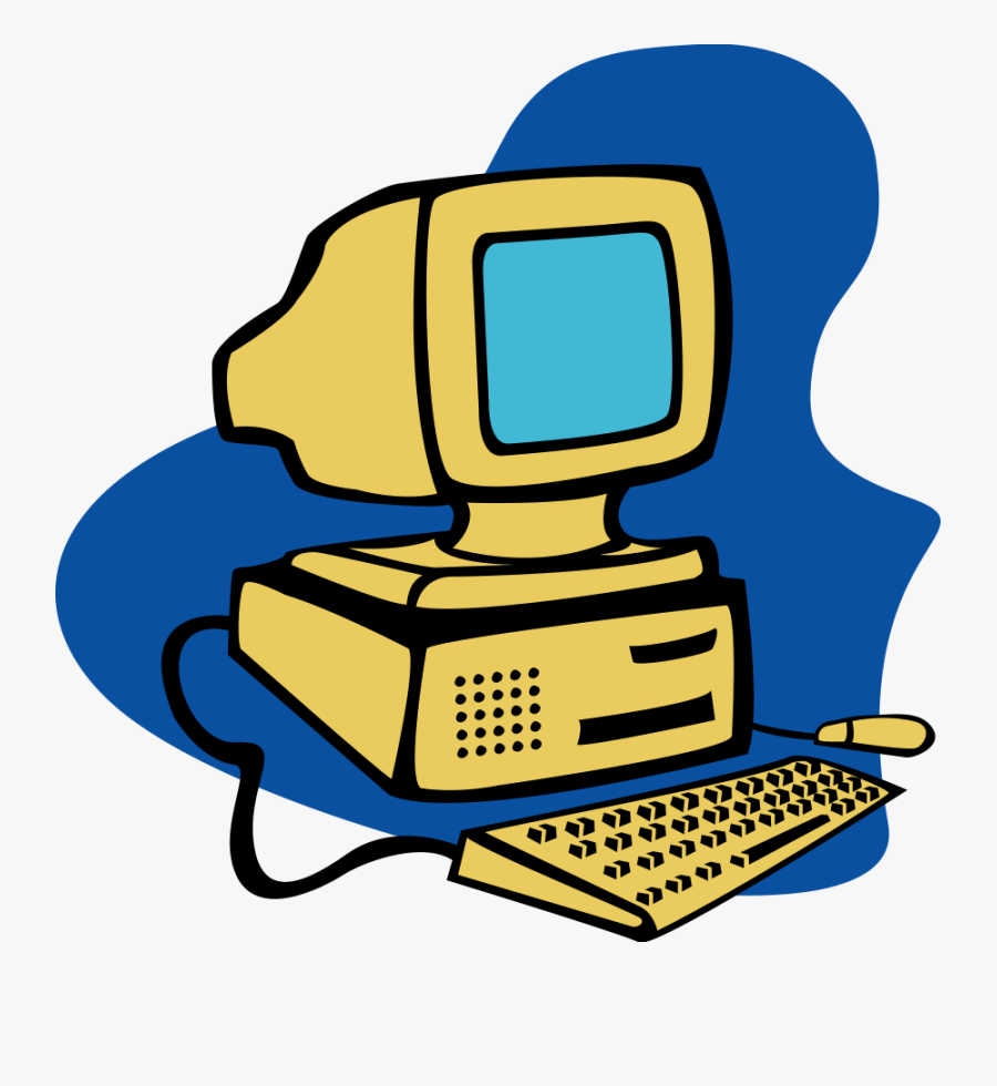 Clip Art Of Computer - Clip Art Computer, Transparent Clipart
