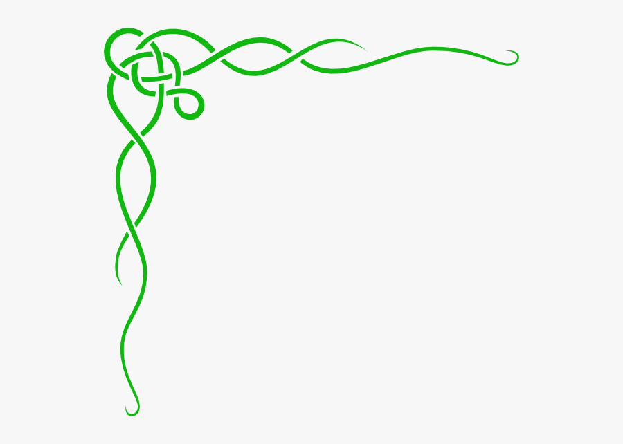 Corner - Scroll - Clip - Art - Transparent Vines Clipart, Transparent Clipart