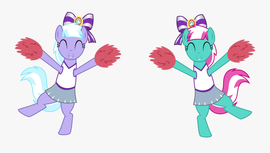 Cheerleader Squad By Jeatz - Pony Cheerleader, Transparent Clipart