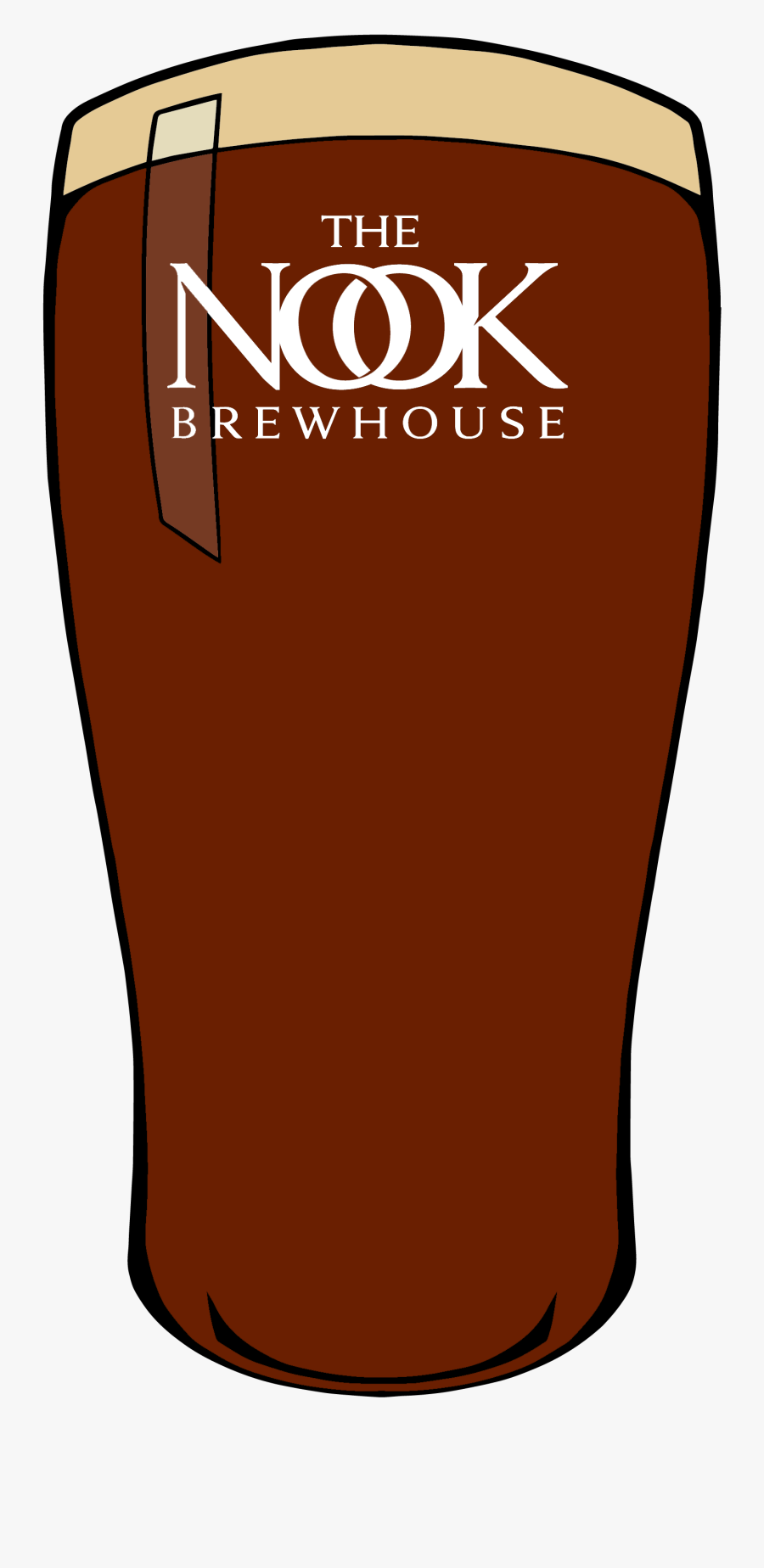 Transparent Beer Glass Clipart - Nook Sky Blue Blond, Transparent Clipart