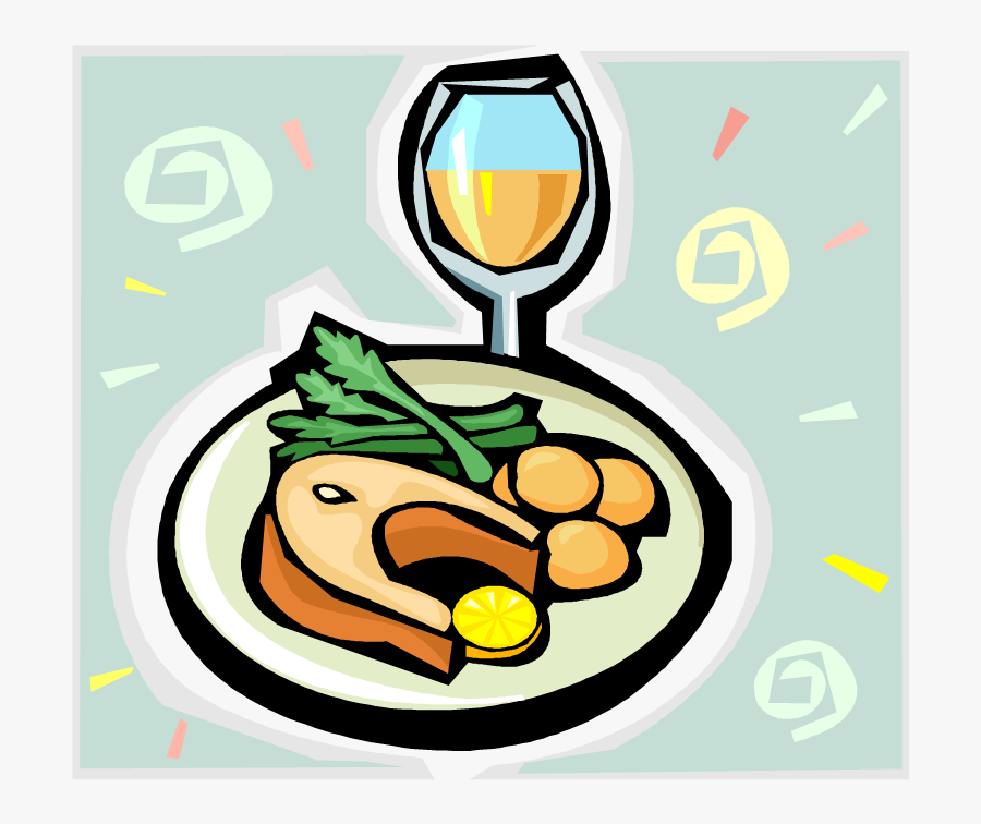 Dinner Clip Art, Transparent Clipart