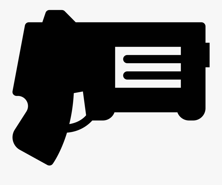 Dart Clipart Gun Nerf - Nerf Gun Silhouette Vector, Transparent Clipart