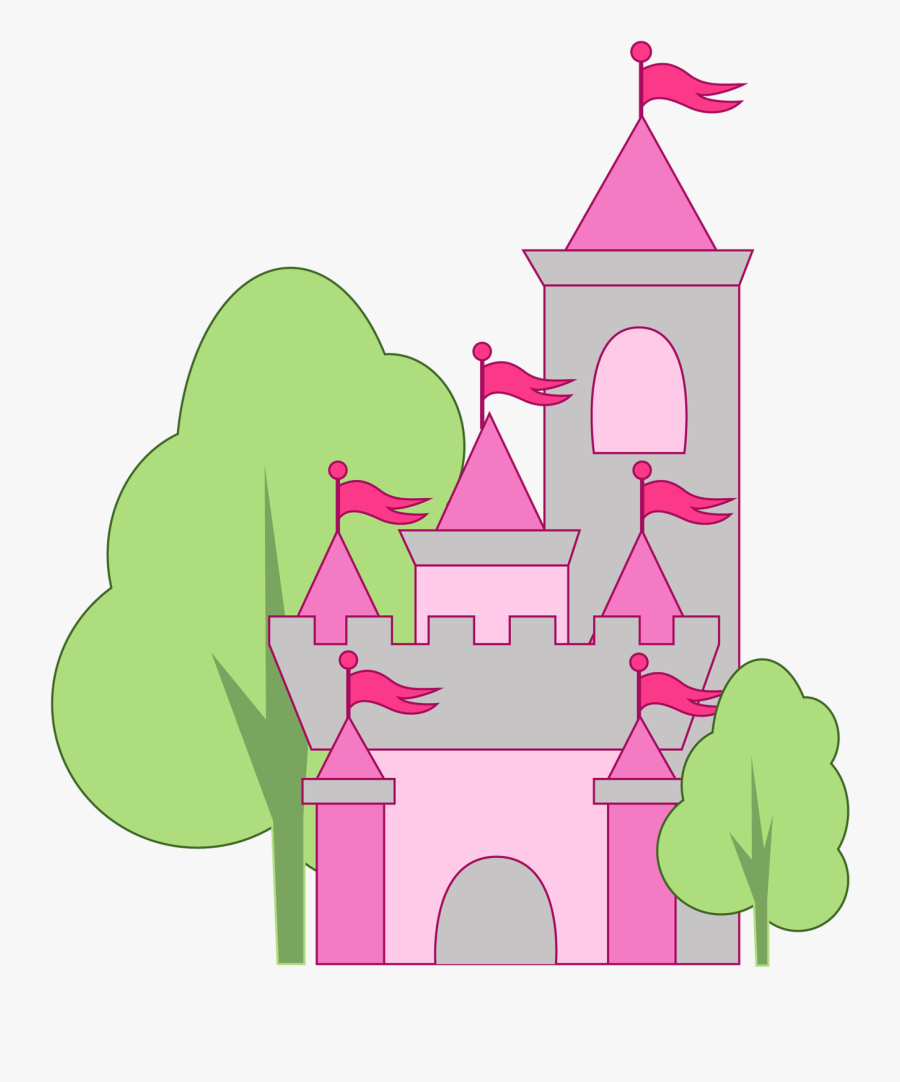 Princess Castle Clipart Free Clipart Images - Princess Castle Cartoon Clipart, Transparent Clipart