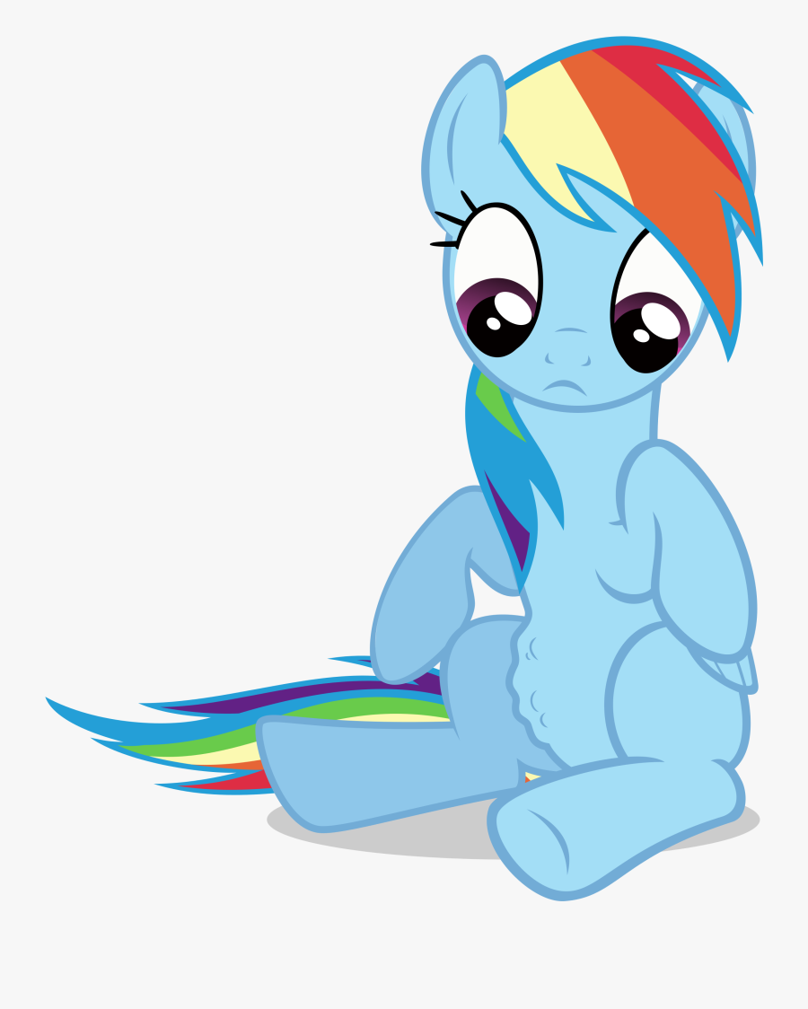 Stomach Vector Happy Clipart Library - My Little Pony Hungry, Transparent Clipart