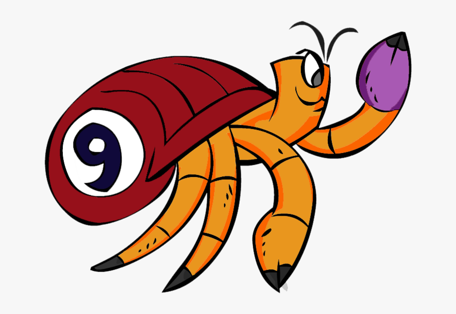 Hermit Crab Clipart Red Crab - Cartoon Hermit Crab Racing, Transparent Clipart