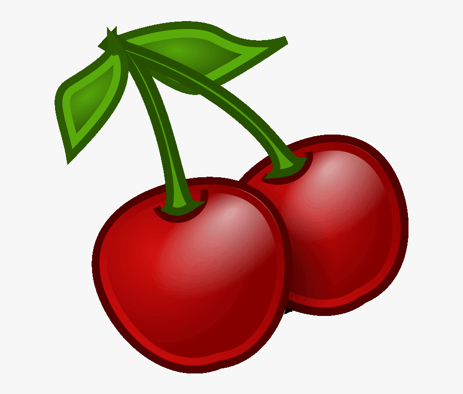 Cherry Clipart Free - Transparent Background Cherries Png, Transparent Clipart