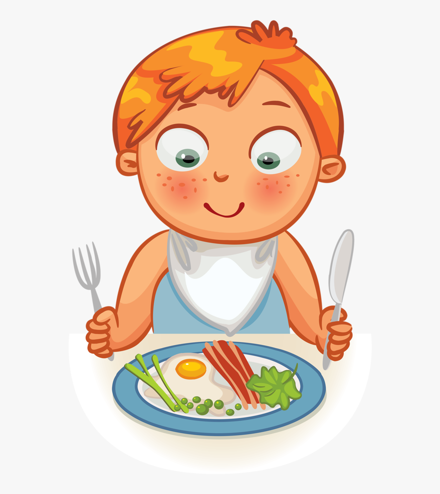 Transparent Eating Png - Kid Eating Clipart, Transparent Clipart