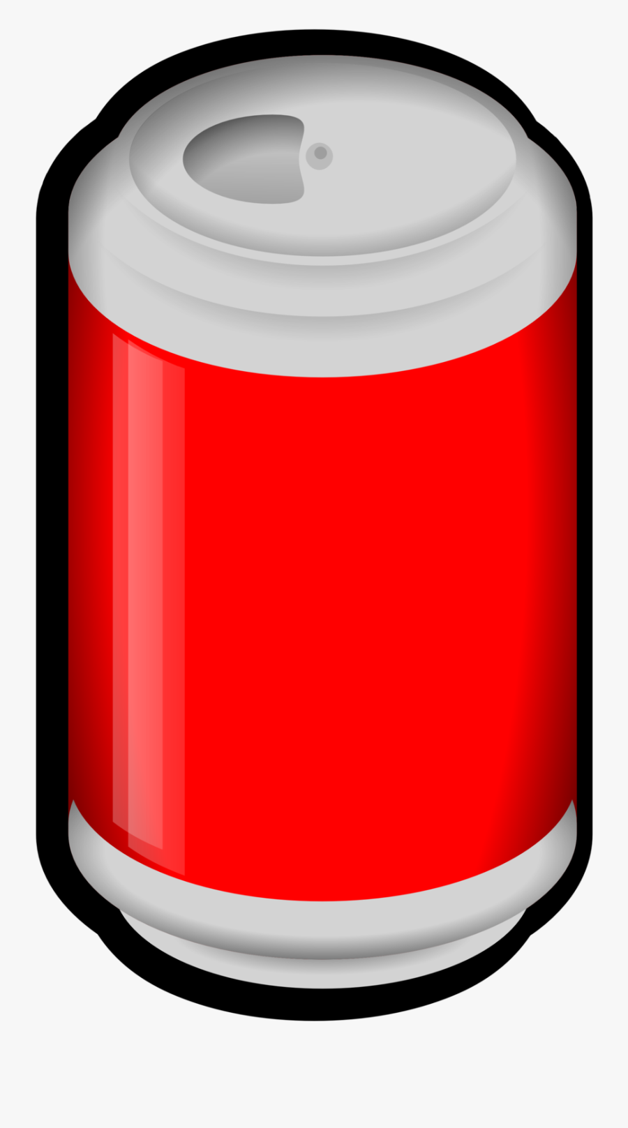Red,fizzy Drinks,beer - Can Clipart Transparent Background, Transparent Clipart