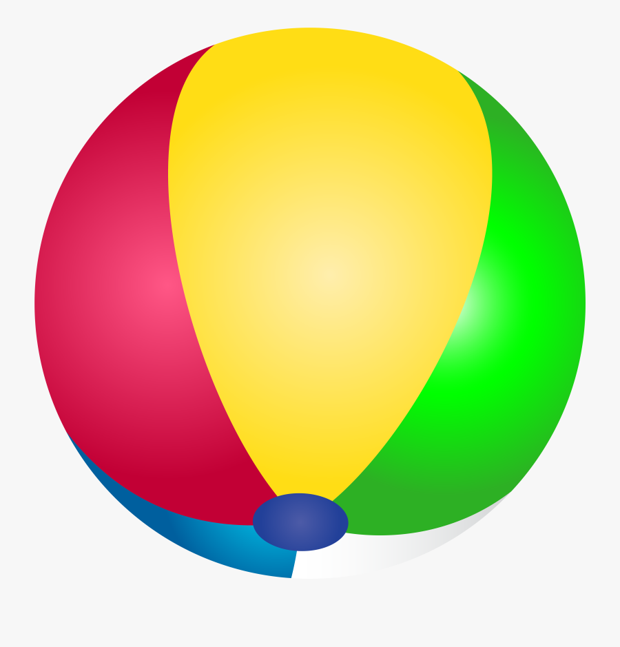 Beachball Beach Ball Transparent Clip Art Image - Png Transparent Beach Ball Png Clipart, Transparent Clipart