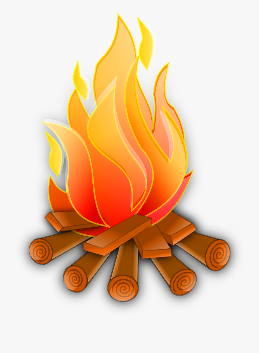 Campfire Vector Png Image - Clipart Fire, Transparent Clipart