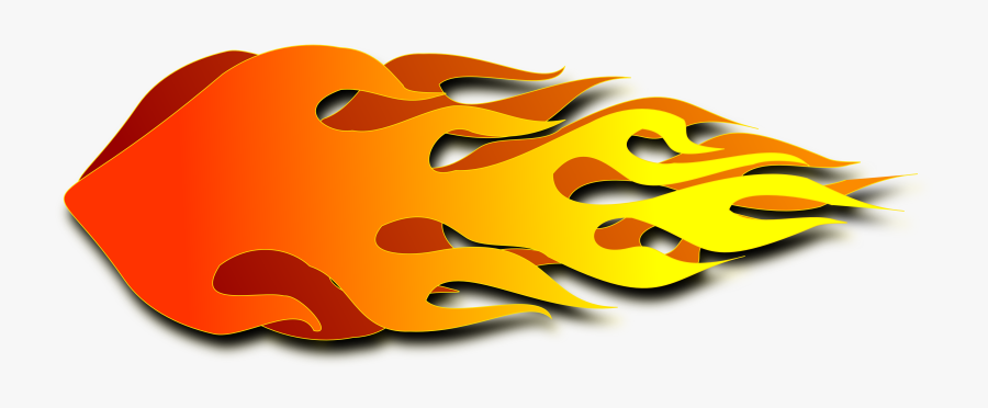 Race Car Clipart Flame - Flame Clip Art, Transparent Clipart