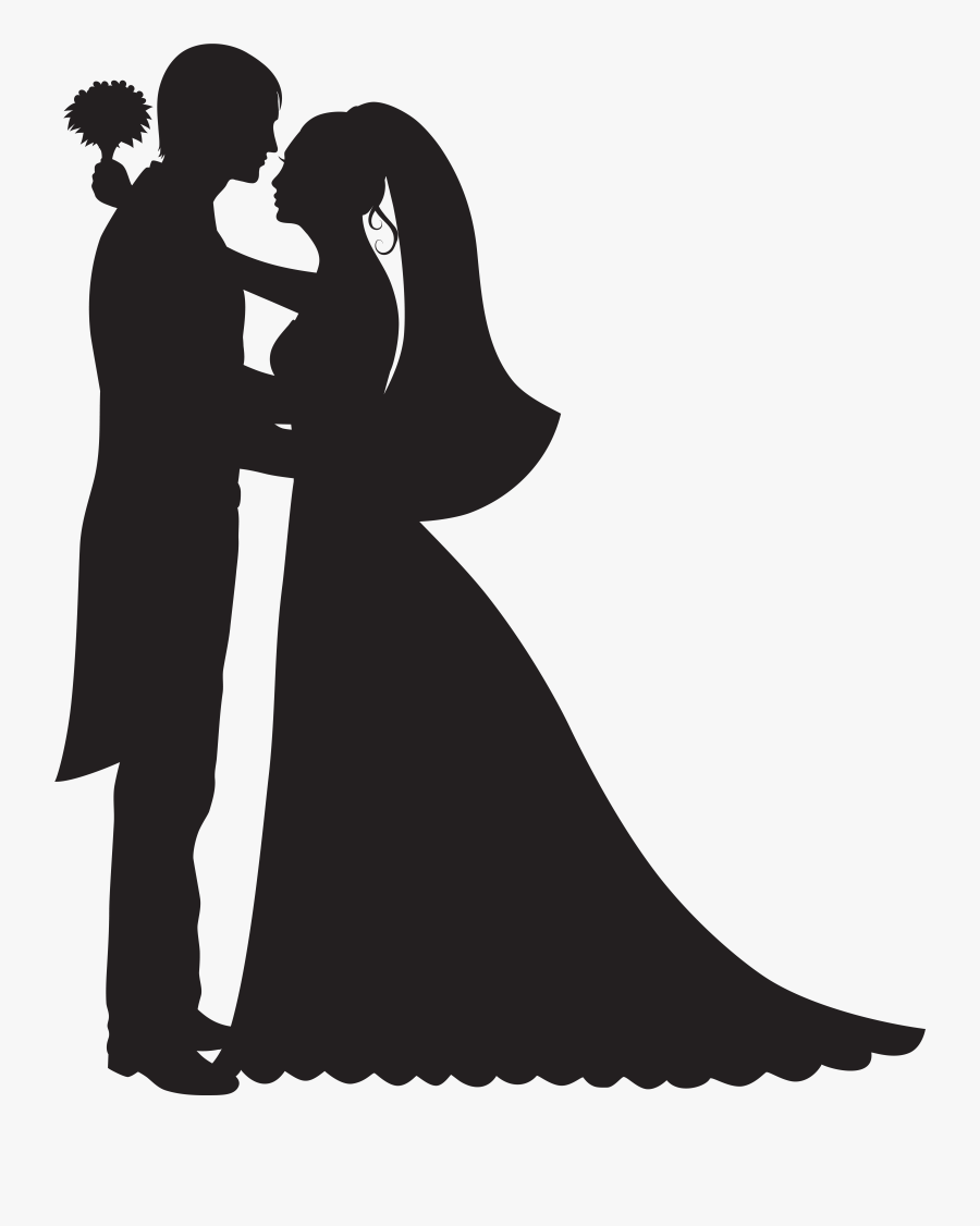 Clip Art Groom And Bride Png, Transparent Clipart