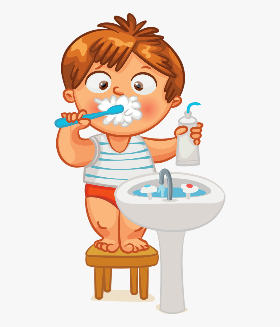 Brush Teeth Clipart Desktop Backgrounds - Brushing Your Teeth Clipart, Transparent Clipart