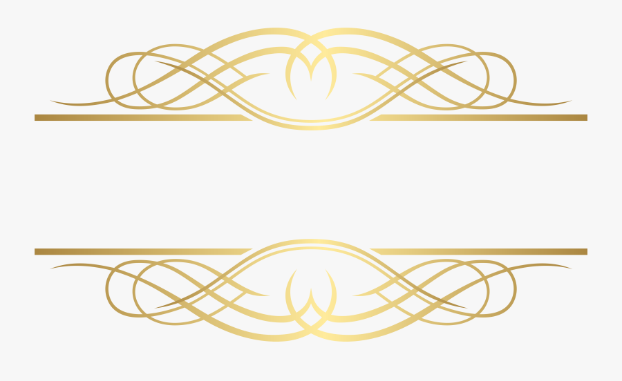 Scroll Clipart Gold - Wedding Logo Design Png, Transparent Clipart