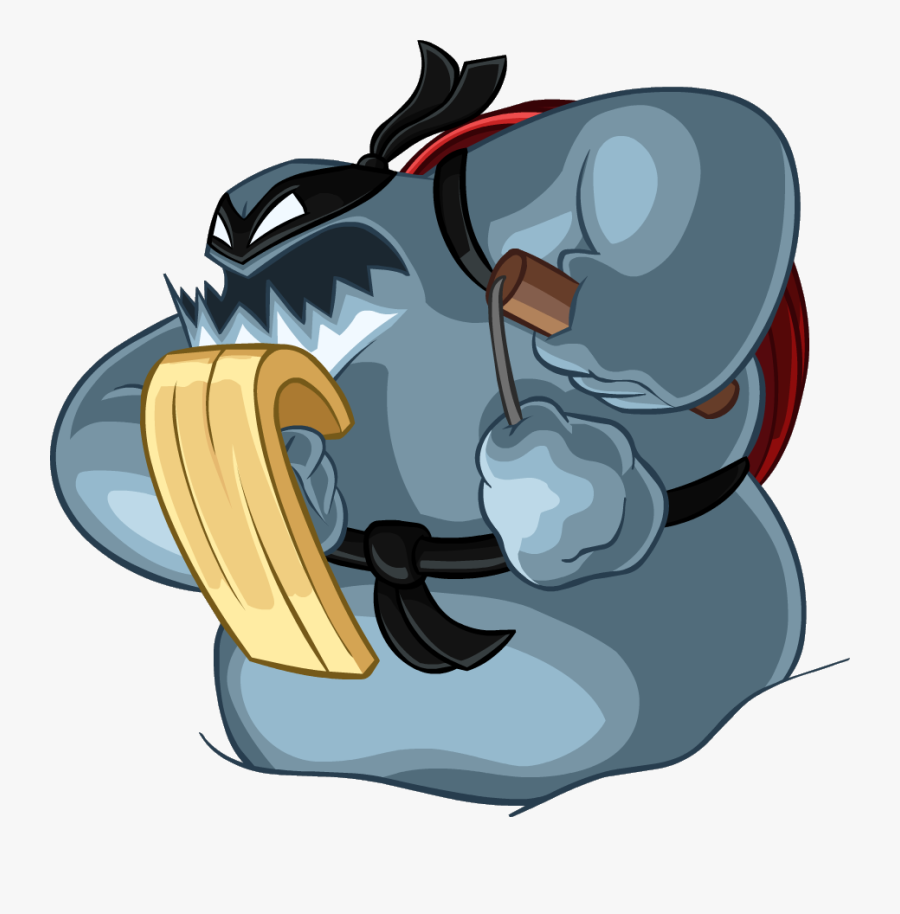 Crab Clipart Club Penguin - Penguin On A Tank, Transparent Clipart