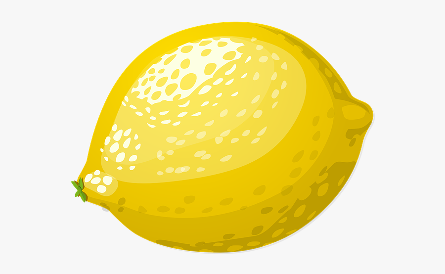 Lemon Yellow Fruit Clipart - Limón 4k, Transparent Clipart