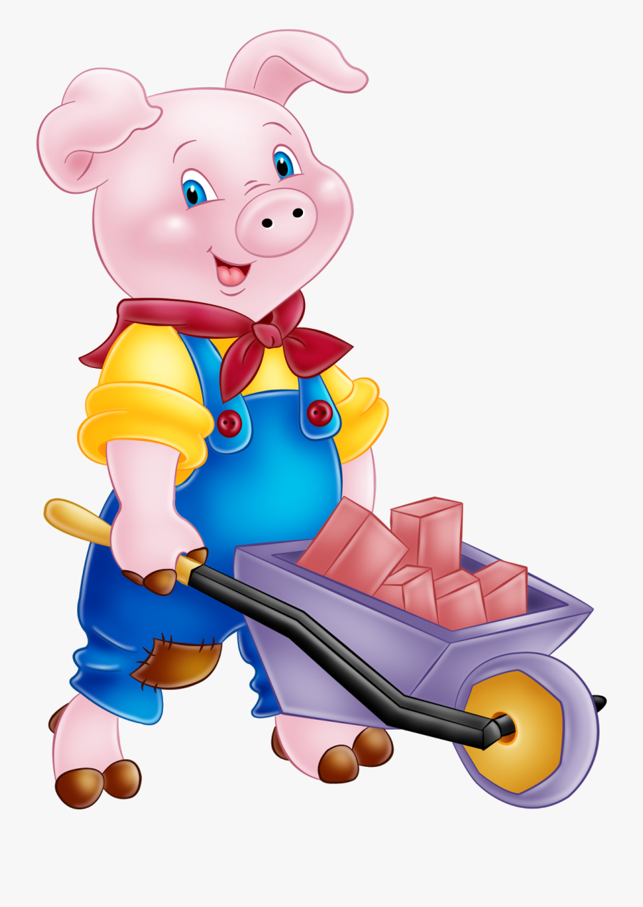 Little Three Pigs The Quickbooks Easter Happy Clipart - Three Little Pigs Clipart, Transparent Clipart