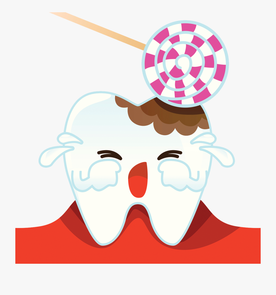 Tooth Decay Pathology Dentistry - Caries Tooth Cartoon Png, Transparent Clipart
