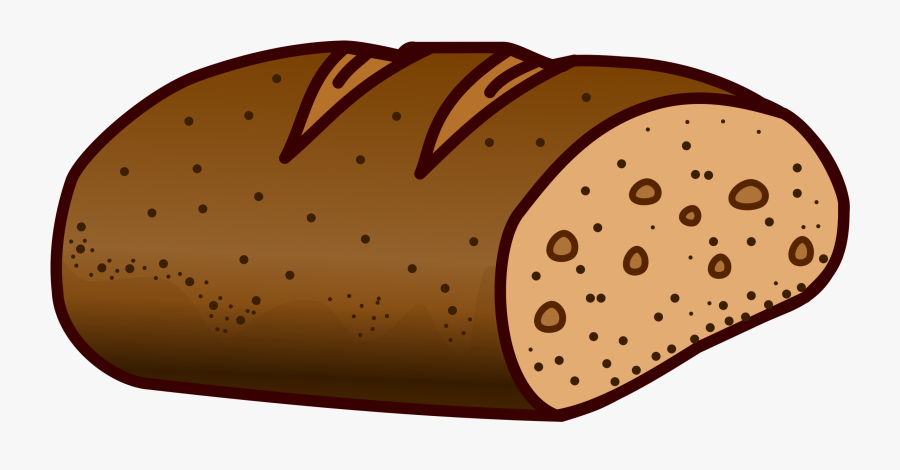 Food,bread,white Bread - Bread Black And White Clipart, Transparent Clipart