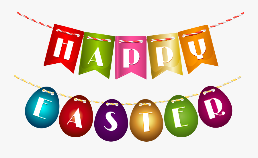 Clipart Happy Easter Clipart - Happy Easter Banner Transparent, Transparent Clipart