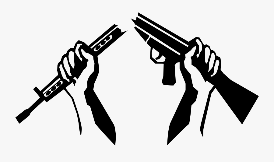 Broken Rifle Retouched - Non Violence Png, Transparent Clipart