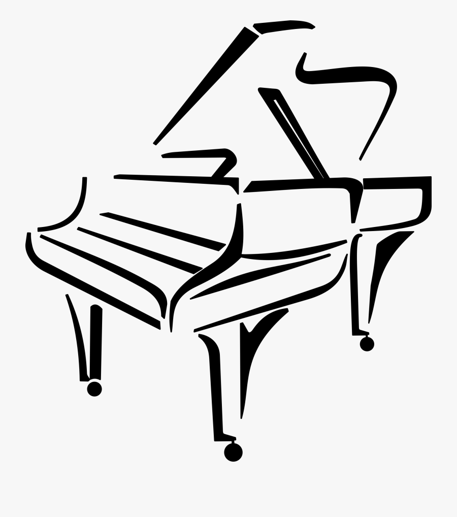 Clip Art Clipart Free Stock - Piano Png, Transparent Clipart