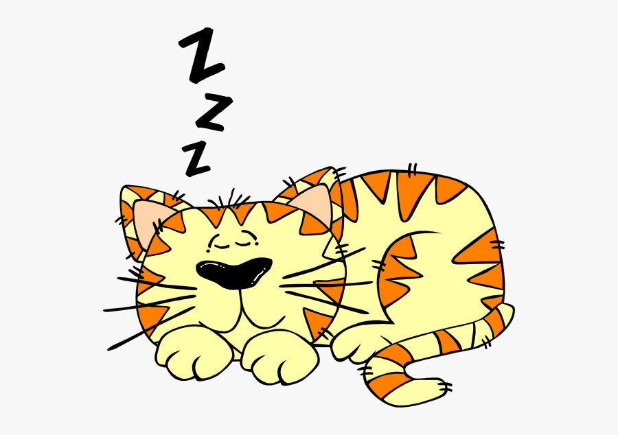 Sleep Cat Clip Art - Sleep Clipart, Transparent Clipart