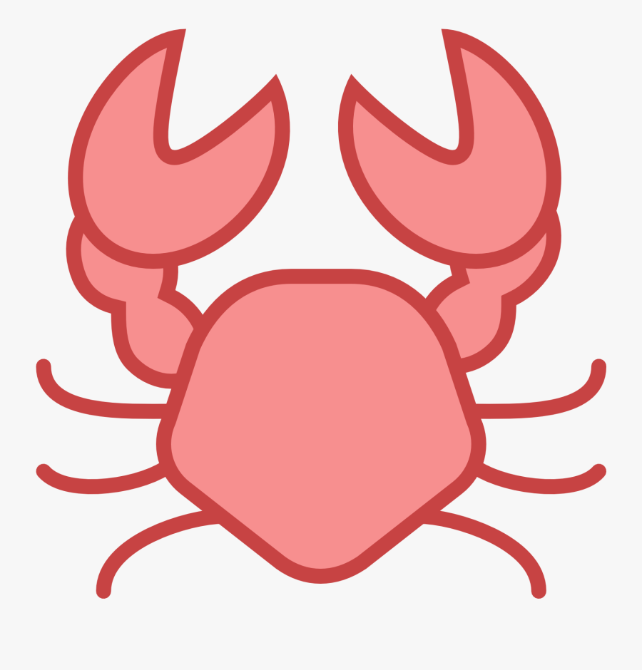 Crab Clipart No Background - Transparent Background Crab Clipart, Transparent Clipart