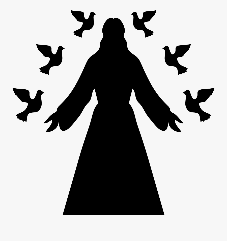 Christ Silhouette Clip Art At Getdrawings - Jesus Silhouette, Transparent Clipart