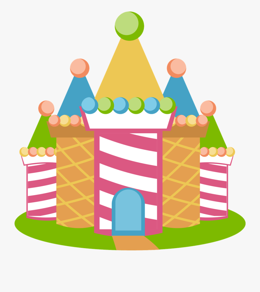 Candy Castle Clipart 2 By Felicia - Candyland Clipart, Transparent Clipart