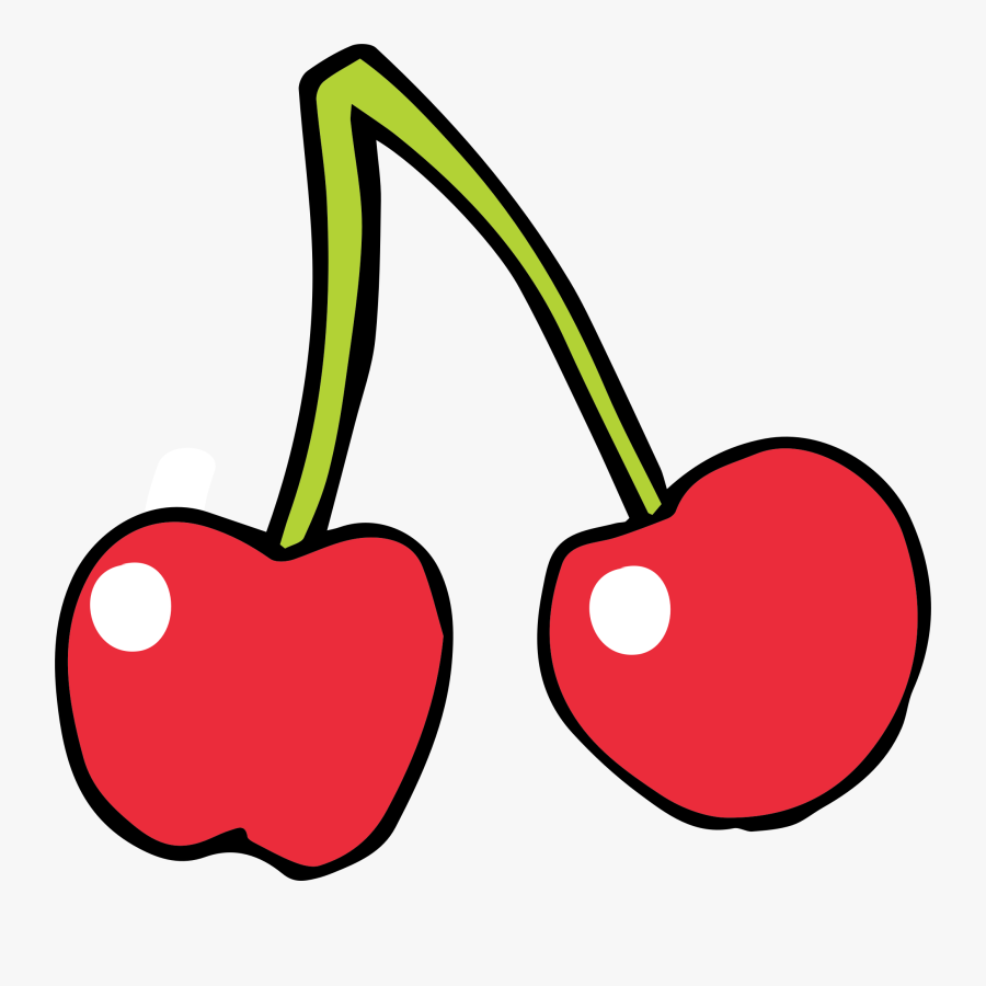 Cherry Pac Man Clip Art, Transparent Clipart