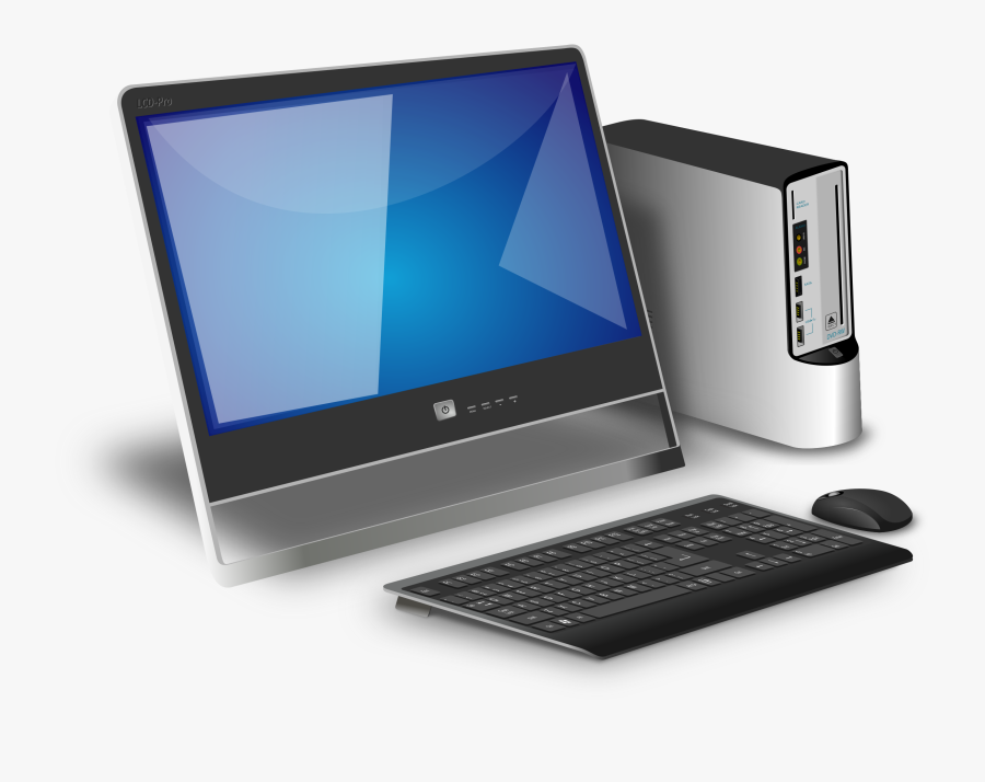 Computer Monitor,desktop Computer,computer - Computer Png, Transparent Clipart