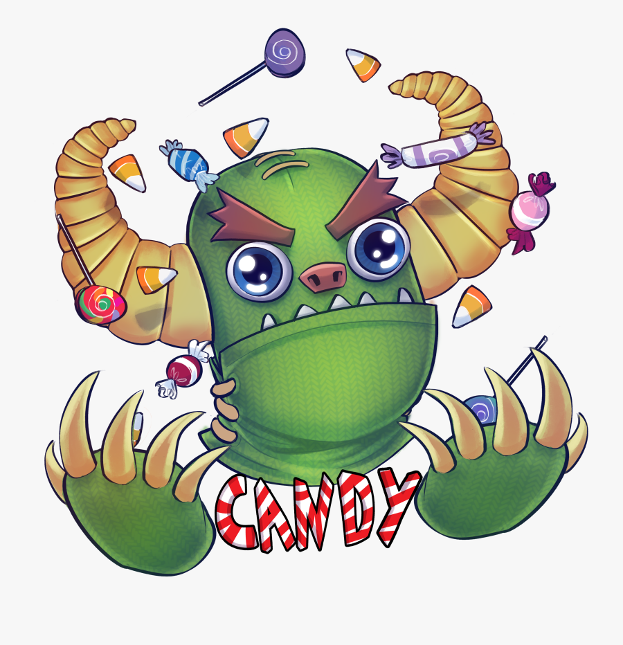 Clip Art Halloween Moon Crab - Cartoon, Transparent Clipart