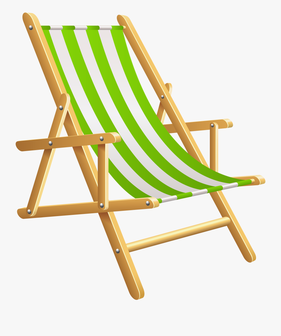 Beach Chair Png Clip Art, Transparent Clipart