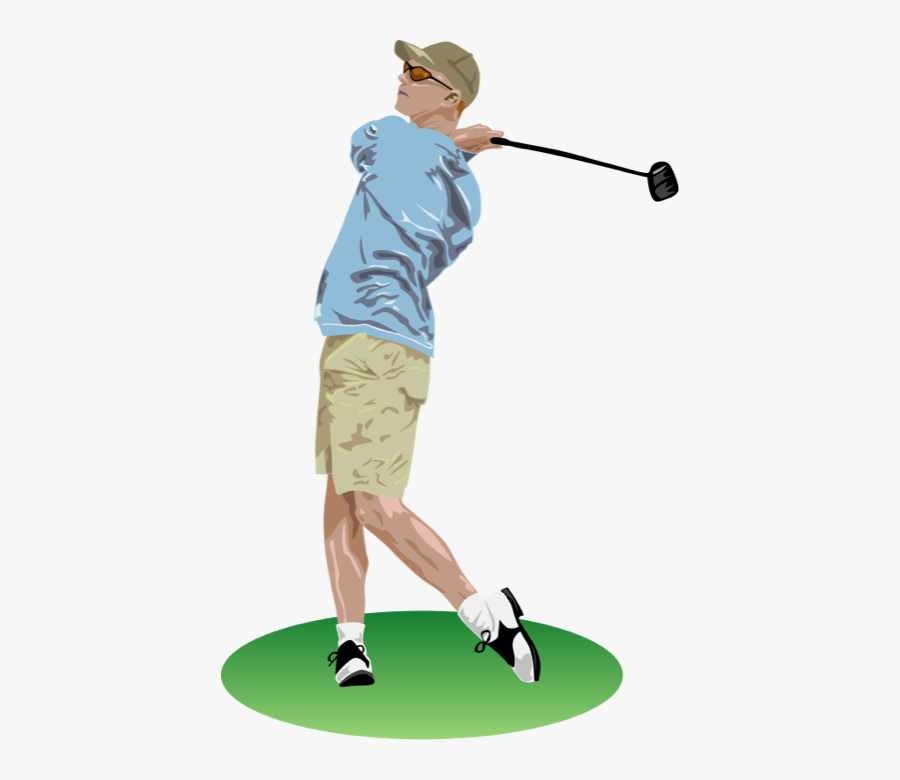 Clip Art Golfer, Transparent Clipart