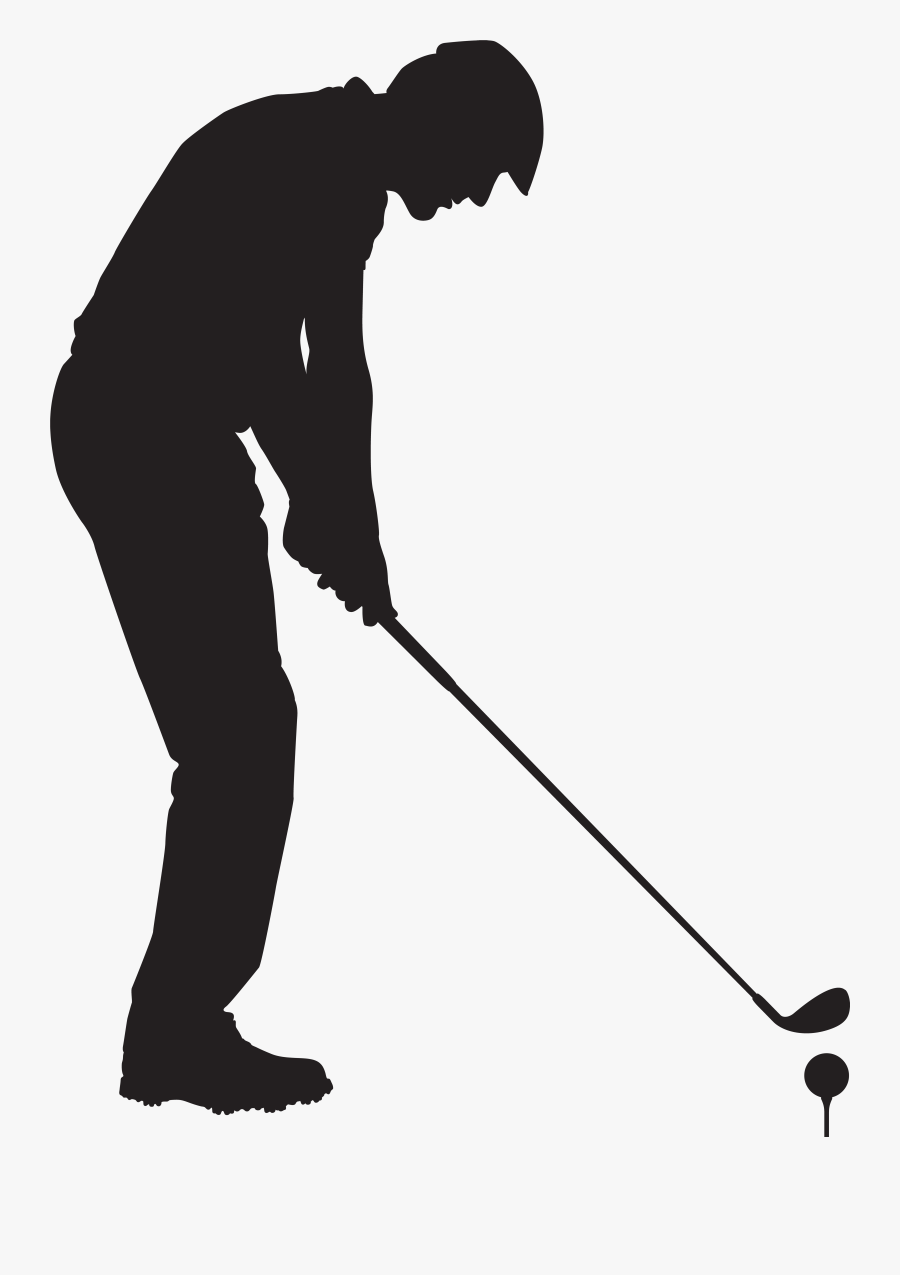 Golf Drawing Man Png Man Golfing Clip Art- - Man Playing Golf Clip Art, Transparent Clipart